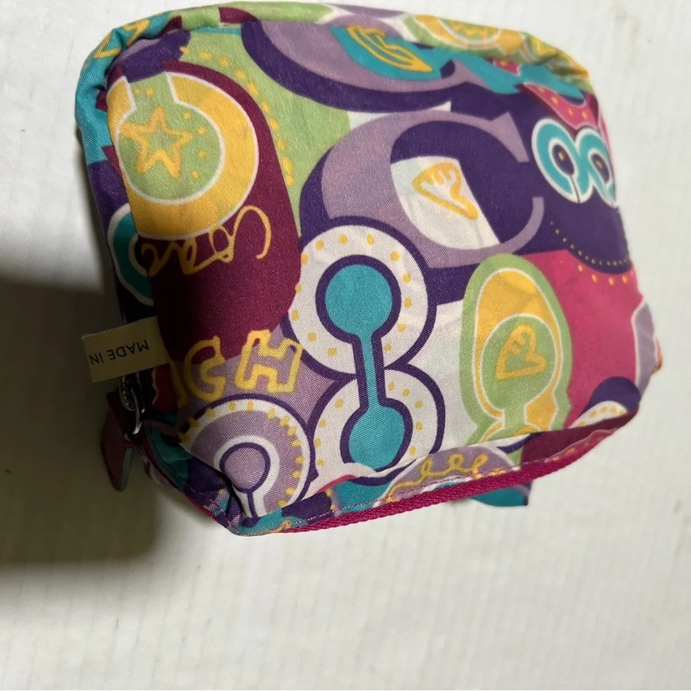 Coach Multicolor Patterned Pouch - Picture 14 of 15